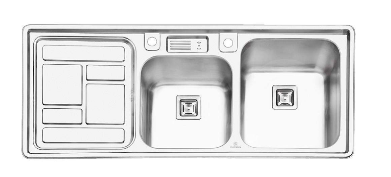 تصویر سینک پرنیان استیل توکار مدل PS1211 parnian