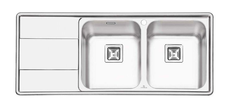 تصویر سینک پرنیان استیل توکار مدل PS1215 parnian