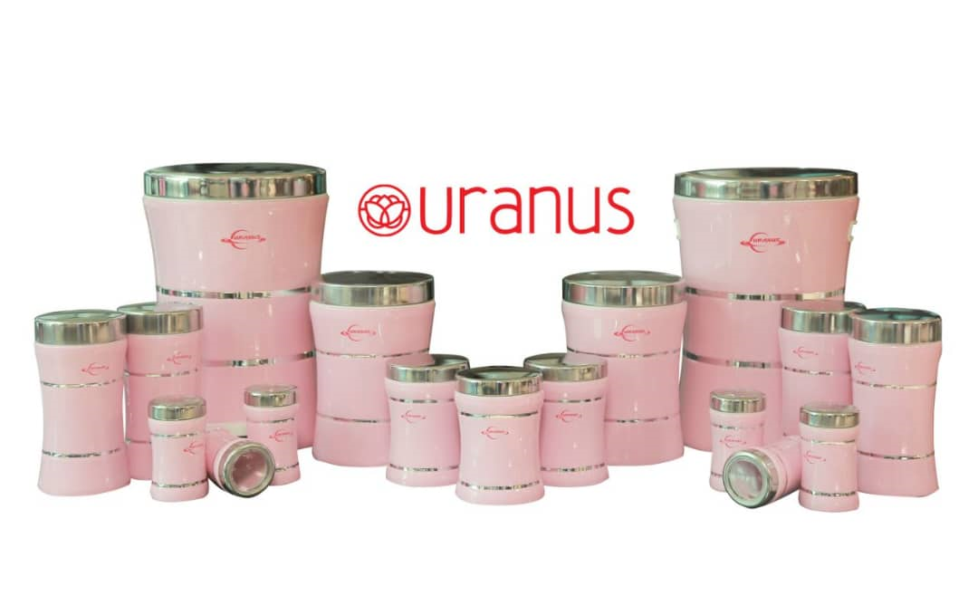 تصویر سرویس جهیزیه  17 پارچه اورانوس 710 با درب استیل