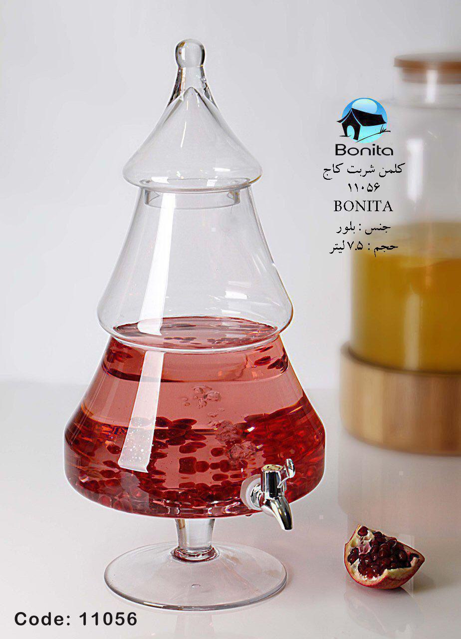 تصویر کلمن شربت خوری 3 لیتری بونیتا مدل کاج Bonita 6021