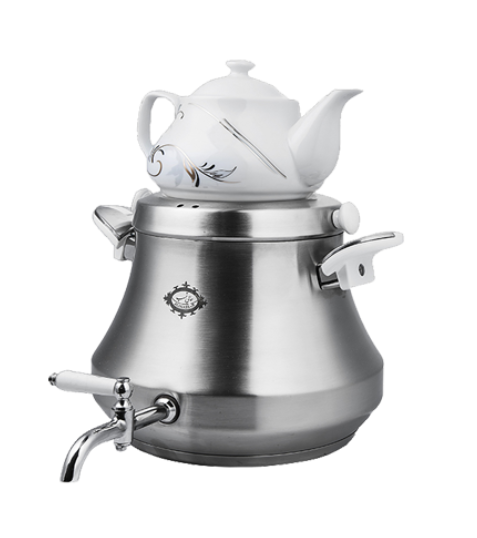 تصویر  روگازی 5.5 لیتری استیل القایی نارین alinasaab