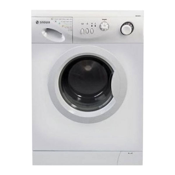 تصویر ماشین لباسشویی اسنوا مدل SWD-151W ظرفیت 5 کیلوگرم