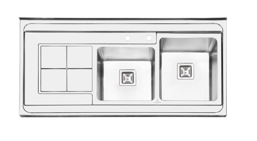 تصویر سینک پرنیان استیل روکار مدل PS1113 parnian