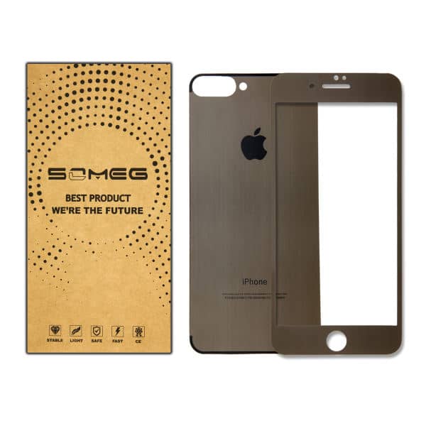 تصویر محافظ صفحه نمایش پشت و رو سومگ مدل JQ78P مناسب برای گوشی آیفون 8 پلاس و 7 پلاس