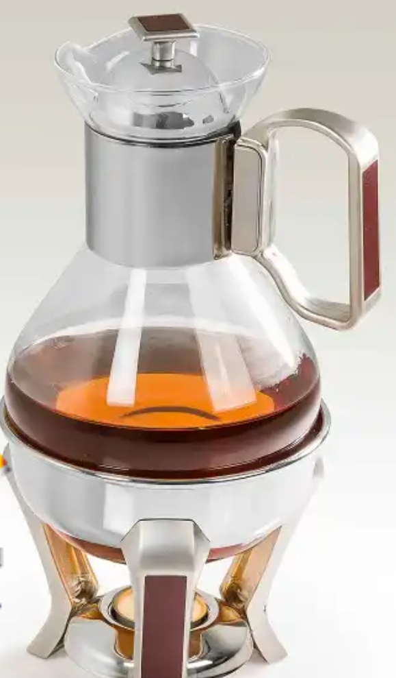 تصویر قهوه جوش طرح چوب تک استیل مدل Tak Steel 571 T