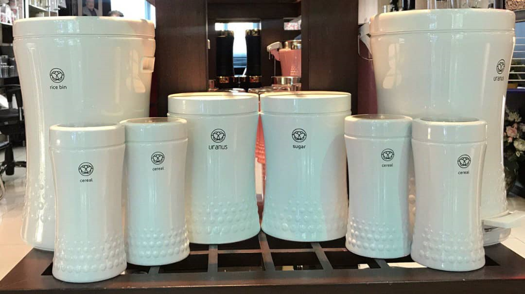 تصویر سرویس جهیزیه 8 پارچه اورانوس 730سفید