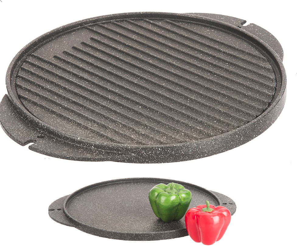 تصویر تابه گریل نالینو مدل Nalino Spiza دو طرفه بدون در