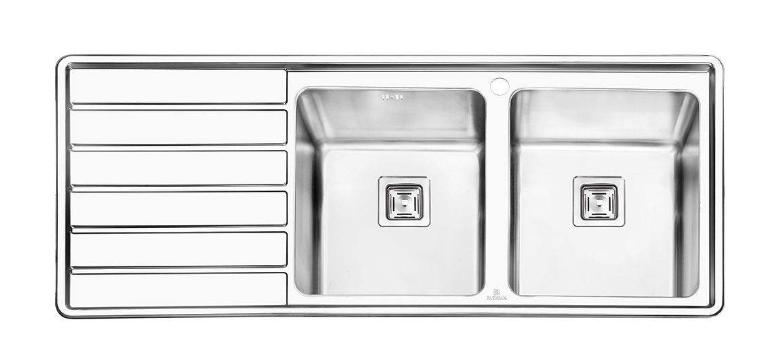 تصویر سینک پرنیان استیل توکار مدل PS1214 parnian