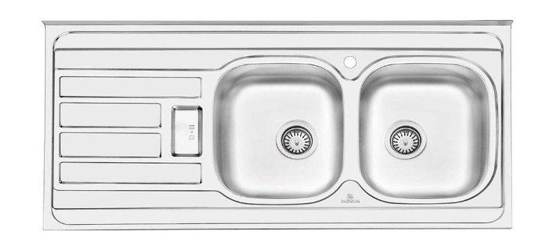 تصویر سینک پرنیان استیل توکار مدل PS1201 parnian