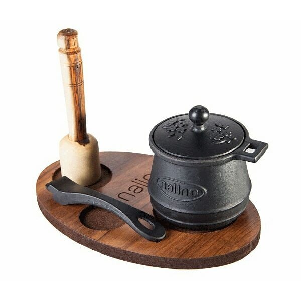تصویر دیزی چدنی نالینو مدل سینگل پلاس Nalino Single Plus با زیره چوبی و گوشتکوب