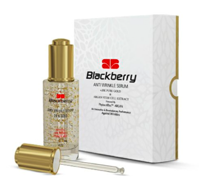 تصویر سرم ضد چروک بلک بری - حاوی ذرات طلای 24 عیار