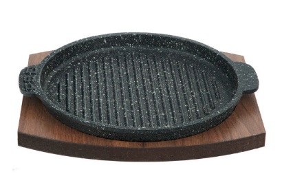 تصویر تابه نالینو سایز 20 مدل فاهیتا Nalino Fahita با زیره چوبی