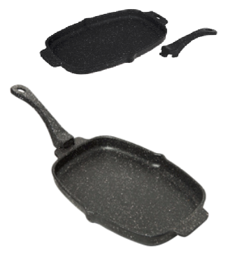 تصویر تابه استیک پنالینو مدل فابیا Nalino Fabia دسته متحرک