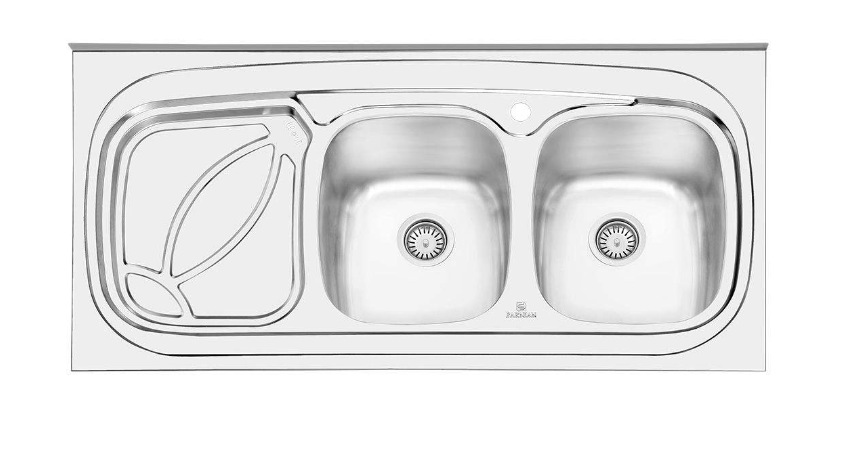 تصویر سینک پرنیان استیل روکار مدل PS1102 parnian