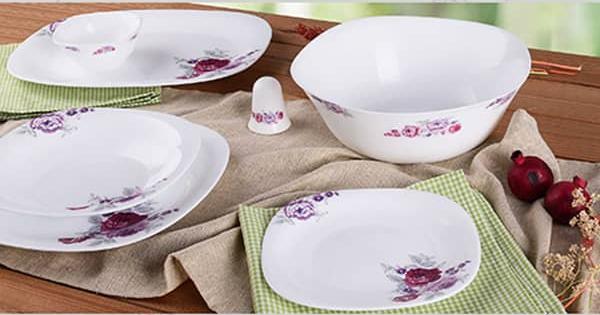 تصویر سرویس آرکوپال 28 پارچه چهارگوش مدل پارس اپال کد 362  pars opal