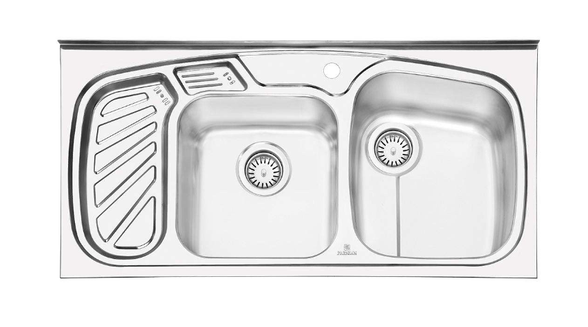 تصویر سینک پرنیان استیل روکار مدل PS1105 parnian