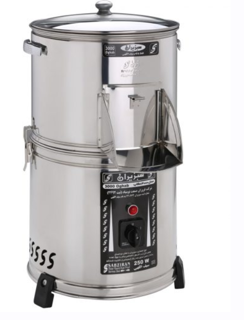 تصویر سبزی خردکن چهار کیلویی سبزیران مدل 3000 عقاب Sabziran