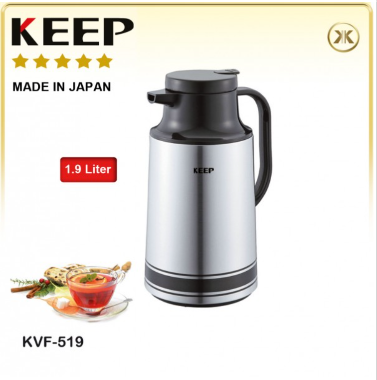 تصویر فلاسک کیپ KEEP با ظرفیت 1لیتر مدل KVF-510