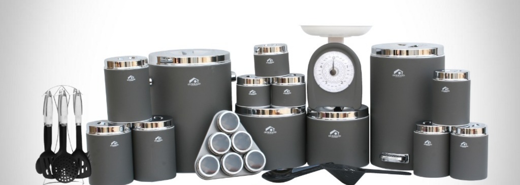 تصویر سرویس آشپزخانه 30 پارچه اورمزد Ourmazd دلفینی درب کروم 