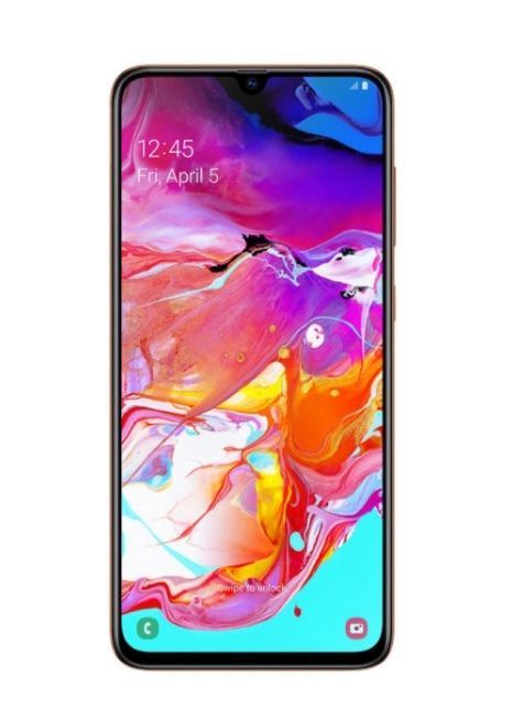 تصویر گوشی موبایل سامسونگ مدل Galaxy A70 ظرفیت 6/128 گیگابایت