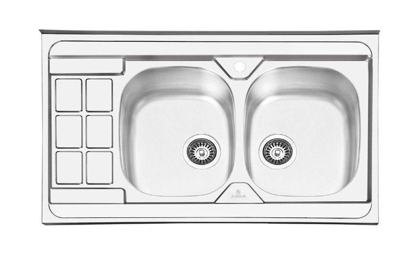 تصویر سینک پرنیان استیل روکار  مدل PS1104 parnian 