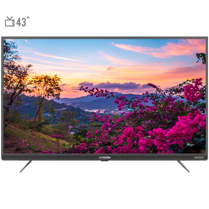 تصویر تلویزیون ال ای دی ایکس ویژن مدل 43XT 735 سایز 43 اینچ