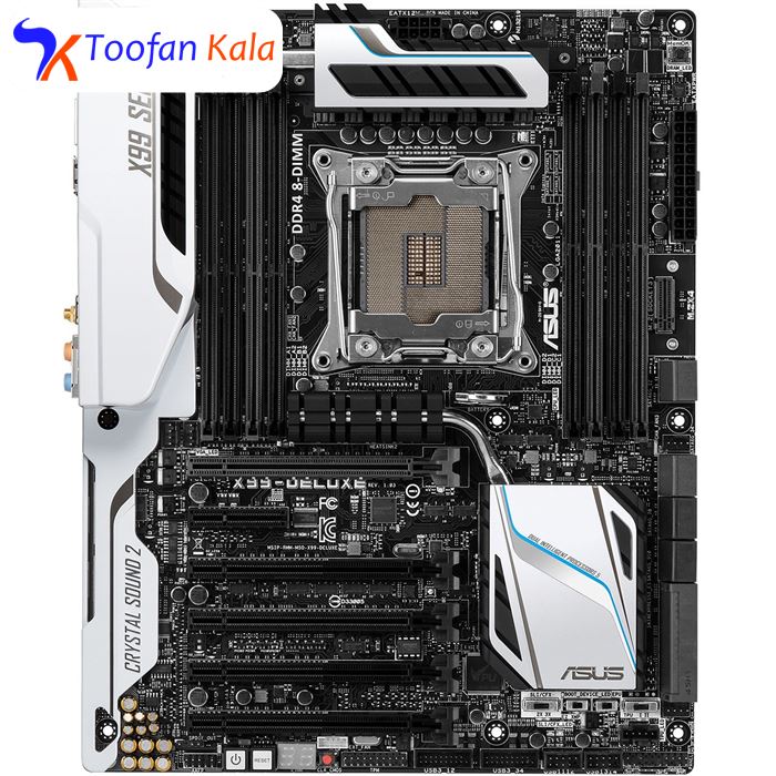 تصویر ماردبرد ایسوس مدل X99-DELUXE/U3.1