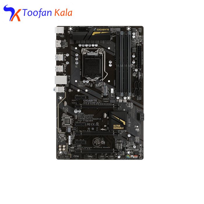 تصویر مادربرد گیگابایت مدل Z270P-D3 G