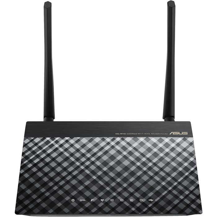 تصویر مودم روتر بی سیم N300 ایسوس سری +ADSL2 مدل DSL-N14U