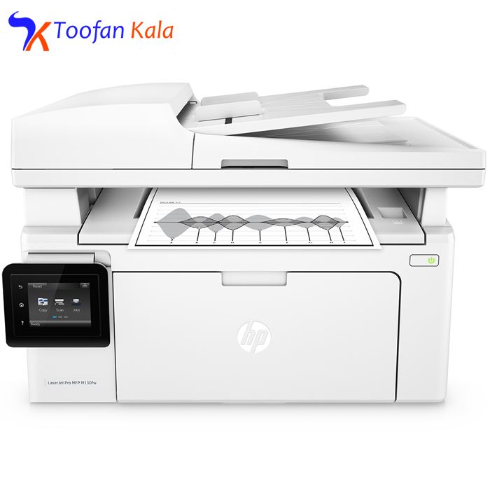 تصویر پرینتر چندکاره لیزری اچ پی مدل LaserJet Pro MFP M 130fw