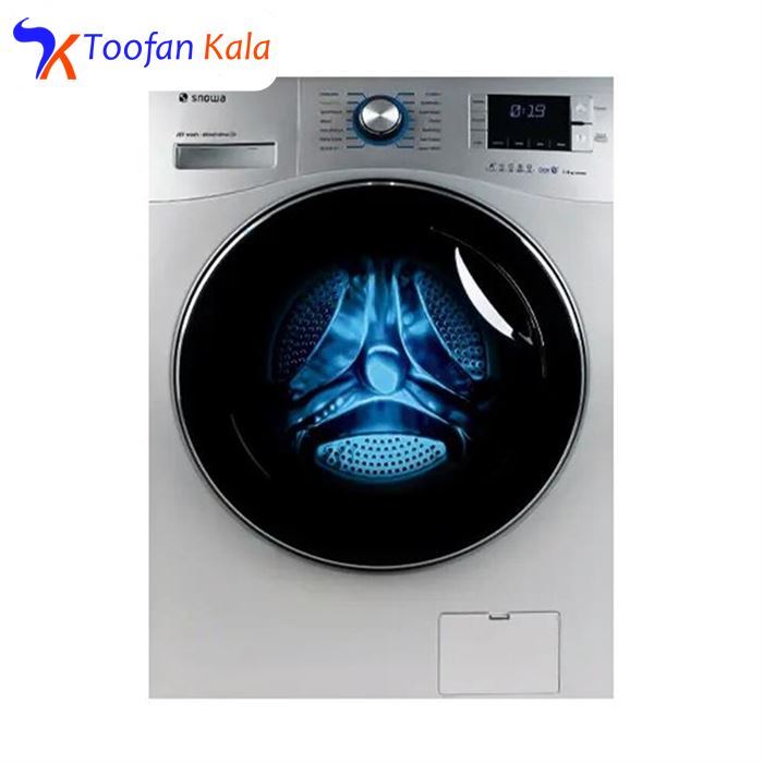 تصویر ماشین لباسشویی اسنوا 8 کیلویی سری اکتا مدل SWM-84527