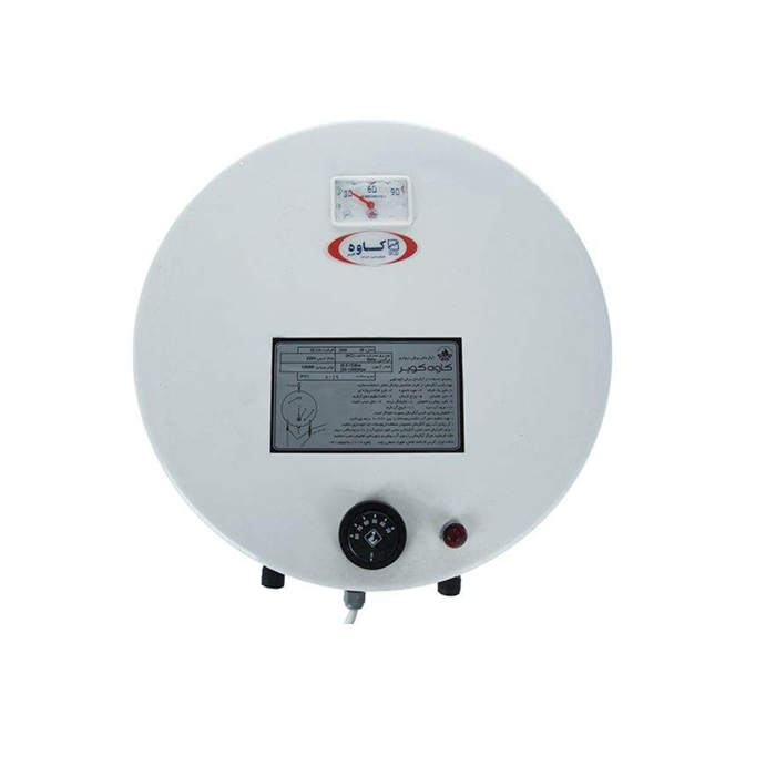 تصویر آبگرمکن برقی کاوه کویر گرد بشقابی مدل 20  (3.5 میل)