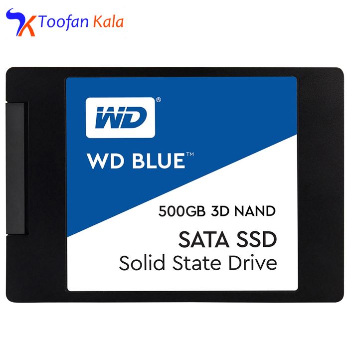 تصویر اس اس دی اینترنال وسترن دیجیتال مدل Blue WDS500G2B0A ظرفیت 500 گیگابایت