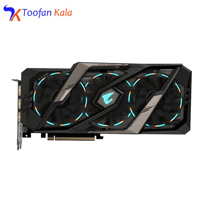تصویر کارت گرافیک گیگابایت AORUS GeForce RTX 2080 Ti Xtreme 11G