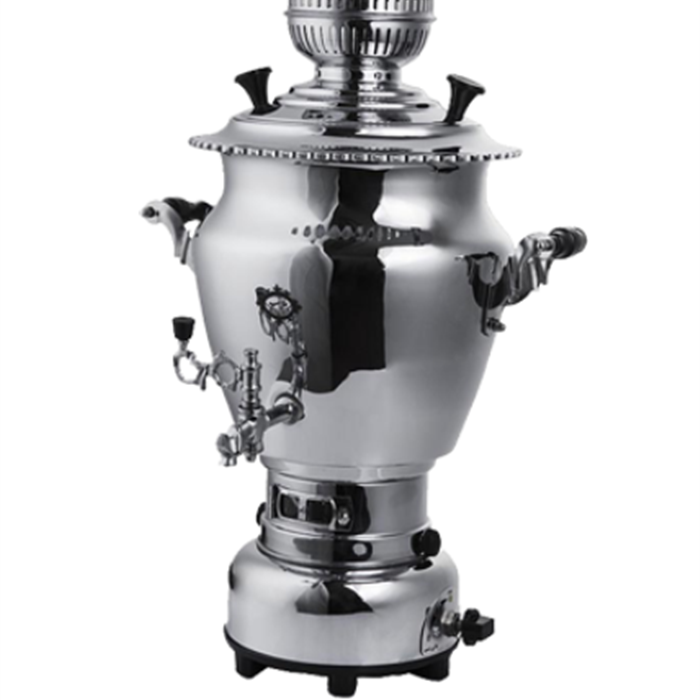 تصویر سماور گازی 6 لیتری پیلوت دار گنجینه alinasaab