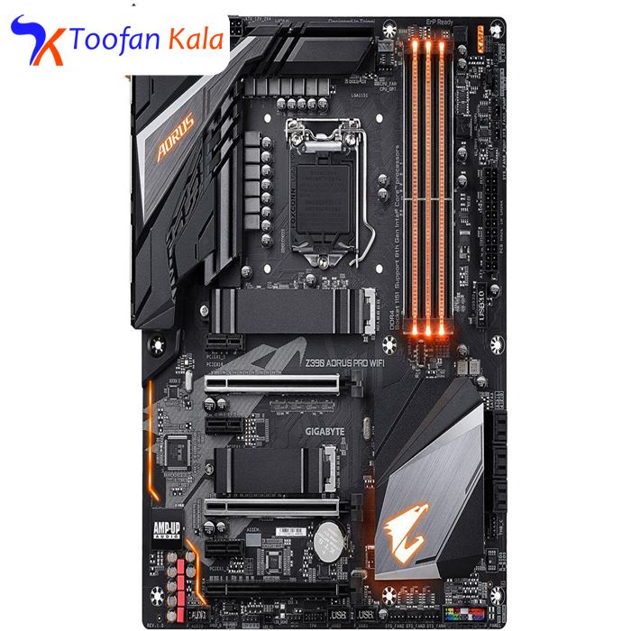 تصویر مادربرد گیگابایت مدل Z390 AORUS PRO WIFI