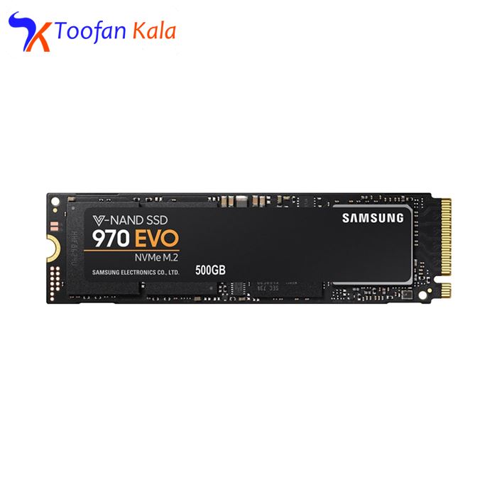 تصویر اس اس دی اینترنال سامسونگ مدل 970 EVO ظرفیت 500 گیگابایت