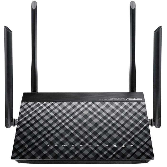 تصویر مودم روتر بی‌سیم ایسوس مدل DSL-AC52U