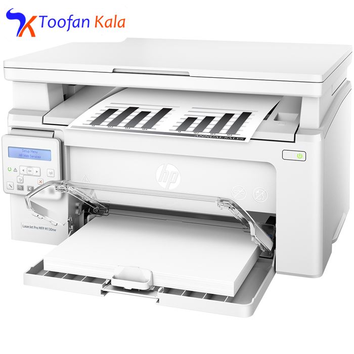 تصویر پرینتر چندکاره لیزری اچ پی مدل LaserJet Pro MFP M 130nw