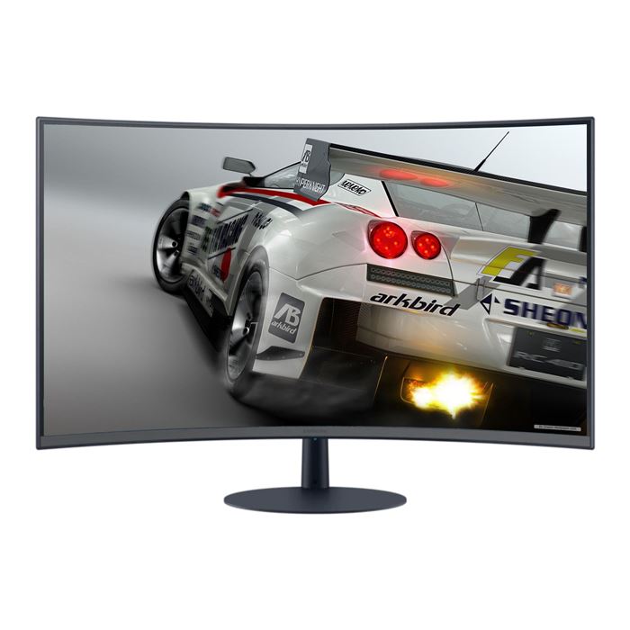 تصویر مانیتور خمیده سامسونگ مدل LC24T550FD-M سایز 24 اینچ