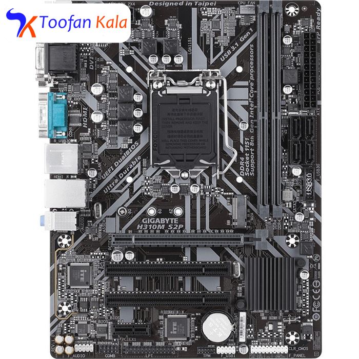 تصویر مادربرد گیگابایت مدل H310M S2P
