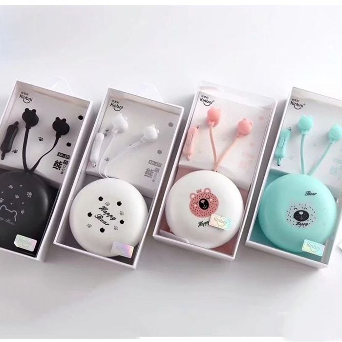 تصویر هندزفری happy bear