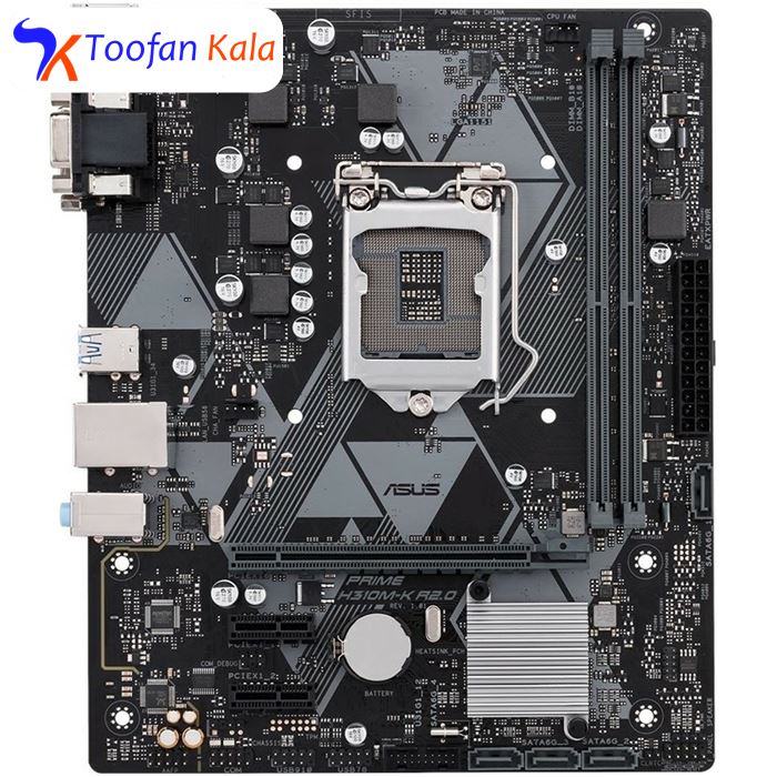 تصویر مادربرد ایسوس مدل PRIME H310M-K R2.0