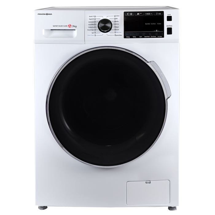 تصویر ماشین لباسشویی پاکشوما مدل TFU-94408 ظرفیت 9 کیلوگرم