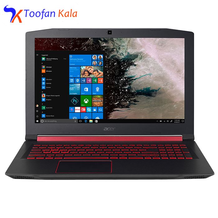 تصویر لپ تاپ ایسر مدل Nitro 5 AN515 15" Core i7 8750H 16GB 1TB +256SSD 6GB GTX 1060