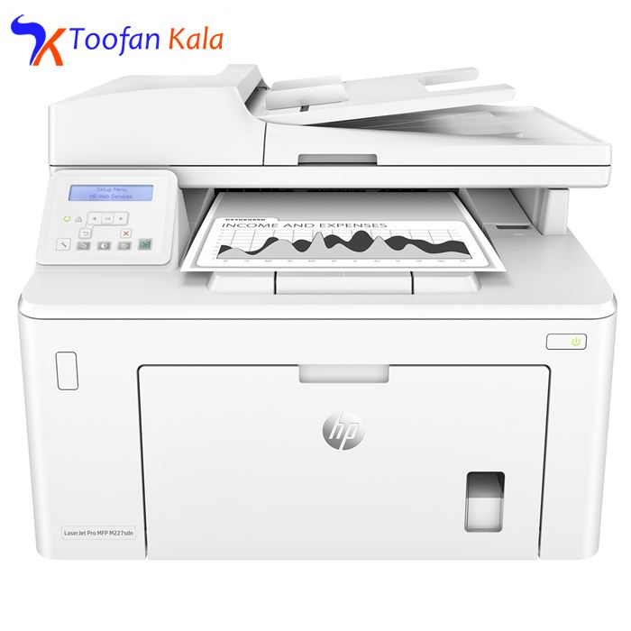 تصویر پرینتر چندکاره لیزری اچ پی مدل LaserJet Pro MFP M 227sdn