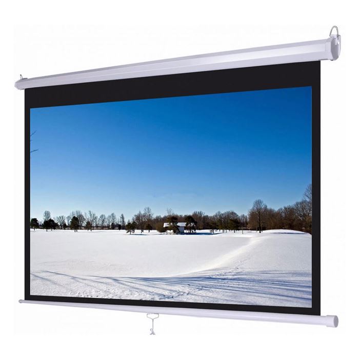 تصویر پرده نمایش دستی  اسکوپ  سایز 180x180