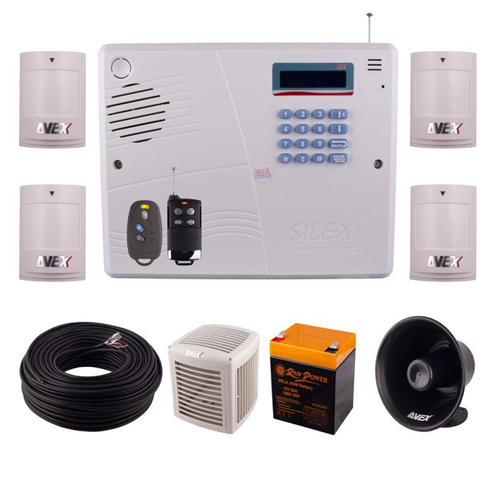 تصویر دزدگیر منزل سایلکس مدل PD14-4CH