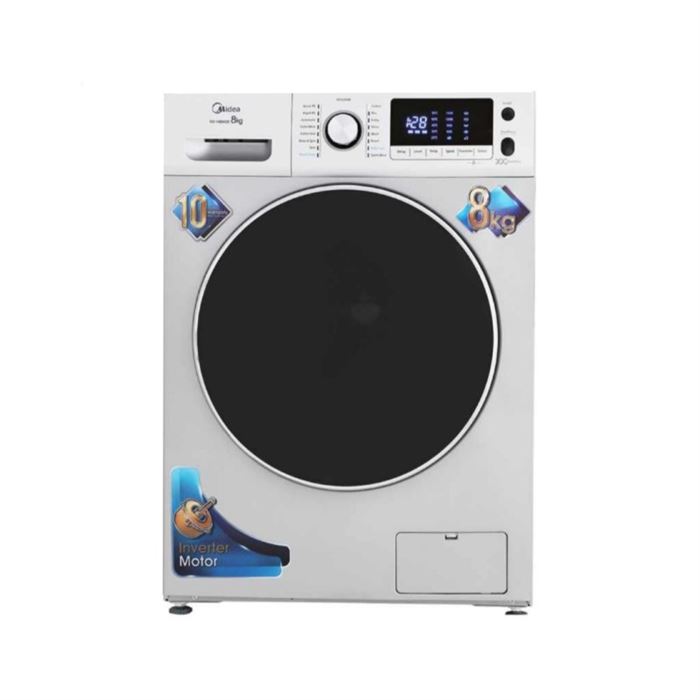 تصویر ماشین لباسشویی 8 کیلویی میدیا مدل Midea WU 24802- 8Kg 