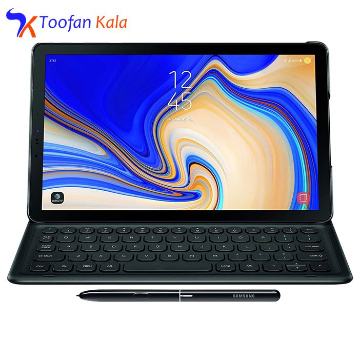 تصویر تبلت سامسونگ مدل GALAXY TAB S4 10.5 LTE 2018 SM-T835 ظرفیت 256 گیگابایت به همراه کیبورد و قلم